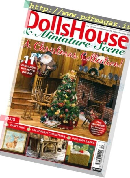 Dolls House and Miniature Scene – December 2017 Cover