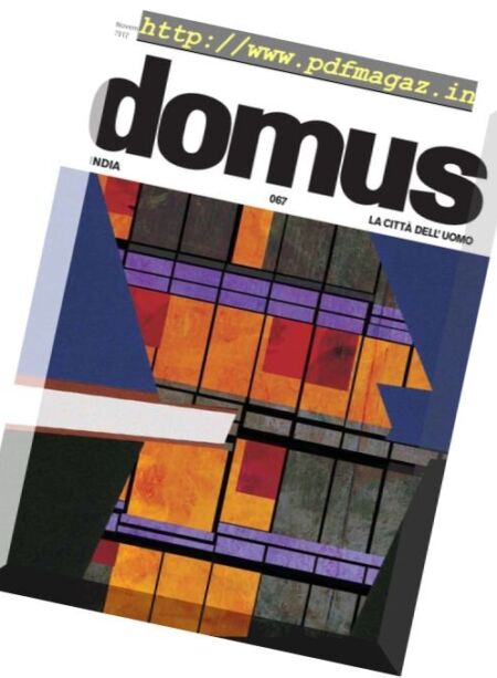 Domus India – November 2017 Cover
