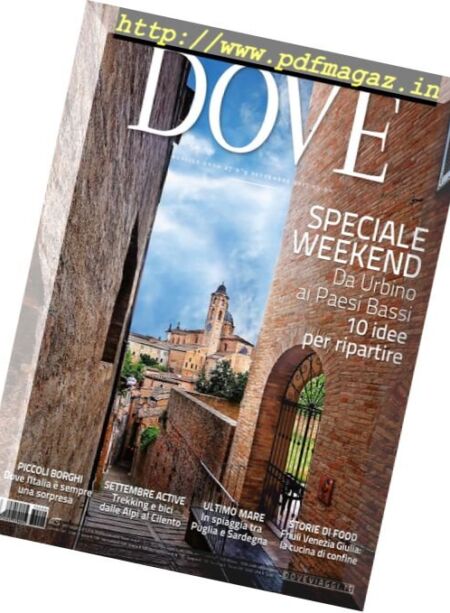 Dove – Settembre 2017 Cover