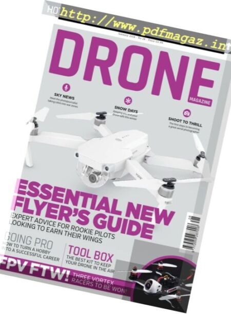 Drone Magazine – January 2018 Cover