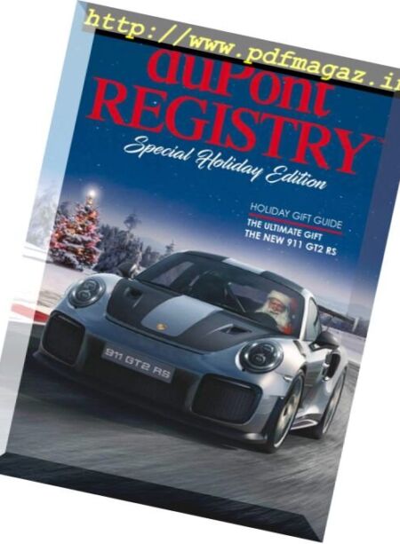 duPont Registry – December 2017 Cover