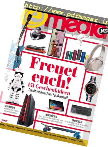 E-Media – Dezember 2017 Cover