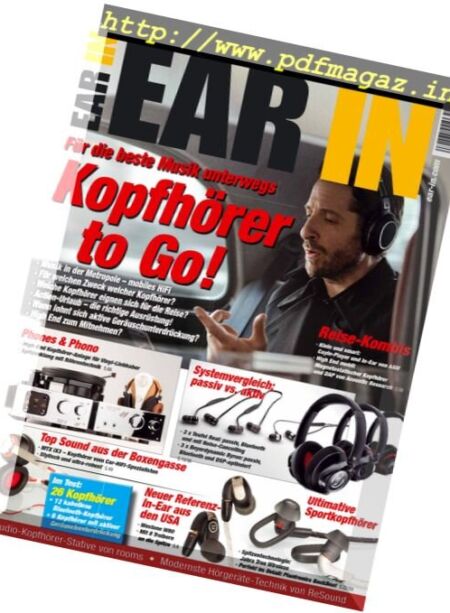 Ear In Germany – November-Dezember 2017 Cover