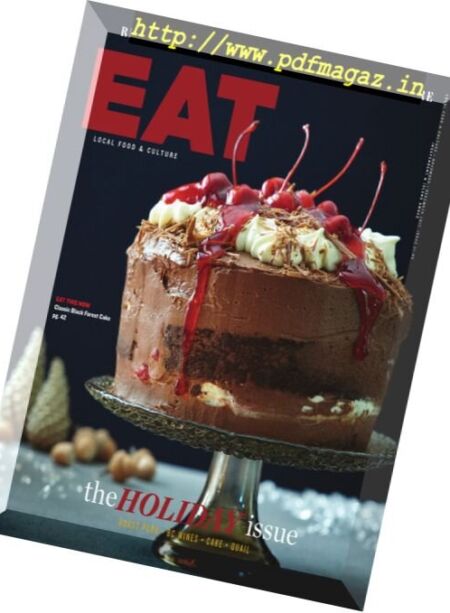 Eat Magazine – November-December 2017 Cover