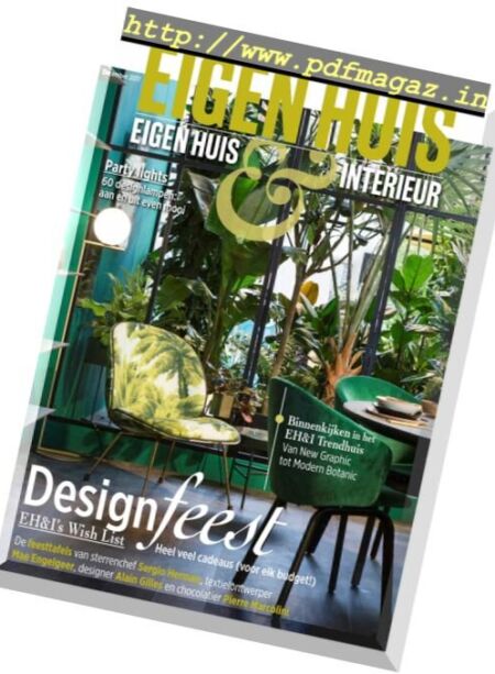 Eigen Huis & Interieur – december 2017 Cover
