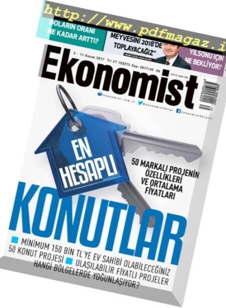 Ekonomist – Kasim 05, 2017 Cover