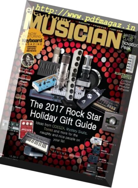 Electronic Musician – December 2017 Cover