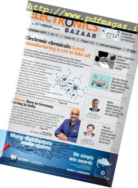 Electronics Bazaar – November 2017 Cover