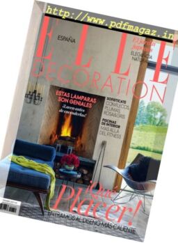 Elle Decoration Espana – noviembre 2017