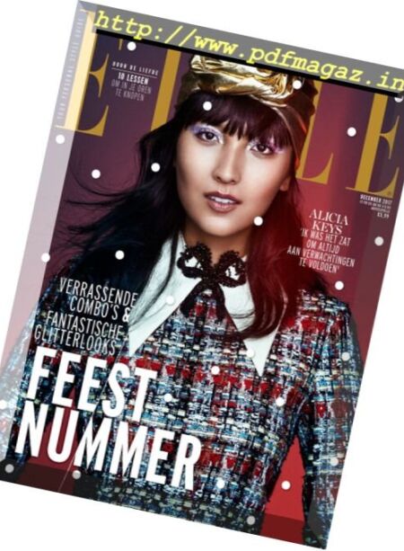 Elle Netherlands – December 2017 Cover
