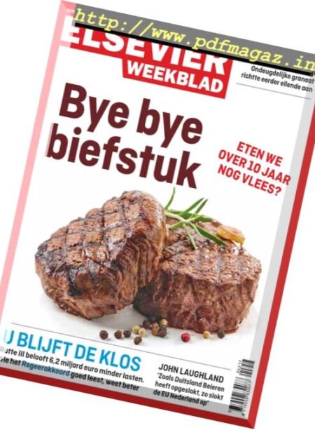 Elsevier Weekblad – 21 Oktober 2017 Cover