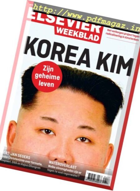 Elsevier Weekblad – 4 November 2017 Cover