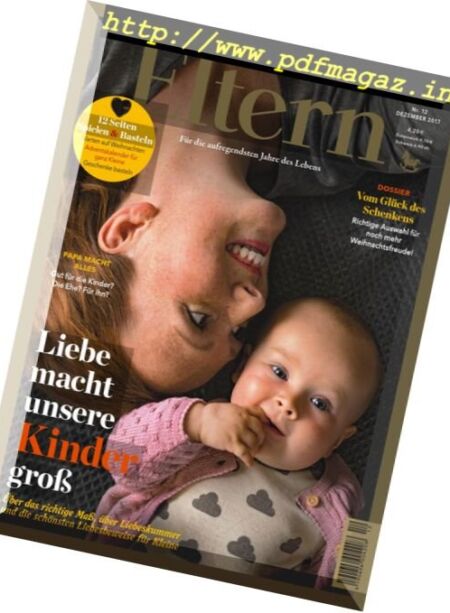 Eltern – Dezember 2017 Cover