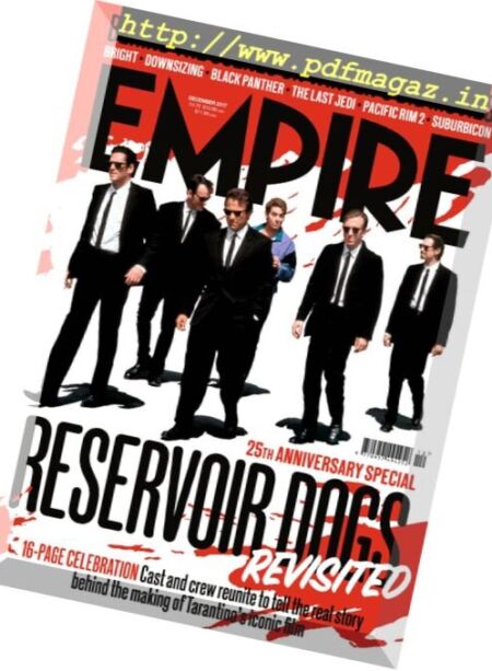 Empire UK – December 2017 Cover