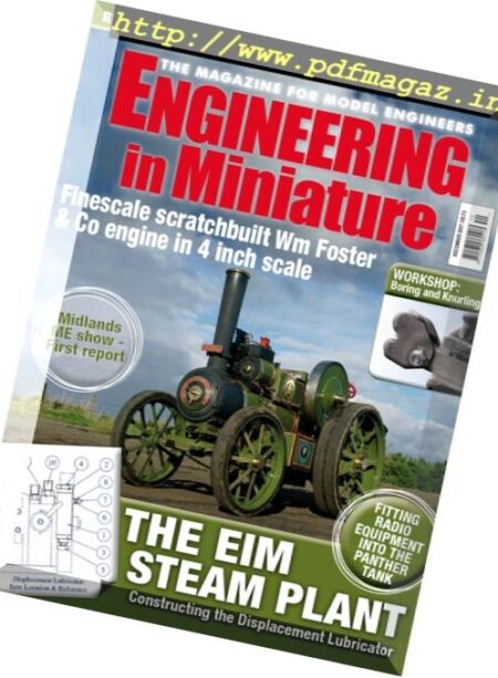 Engineering In Miniature – December 2017 Cover
