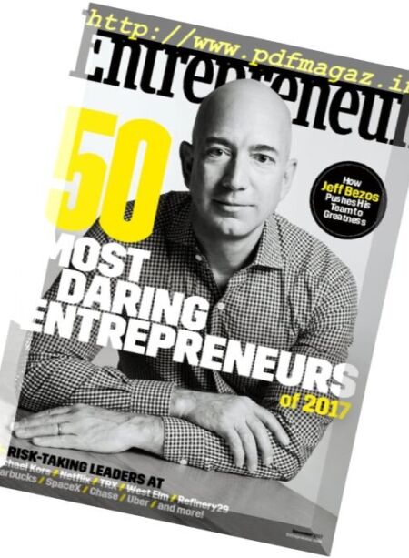 Entrepreneur Magazine – November 2017 Cover