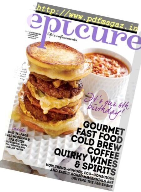epicure Singapore – April 2016 Cover