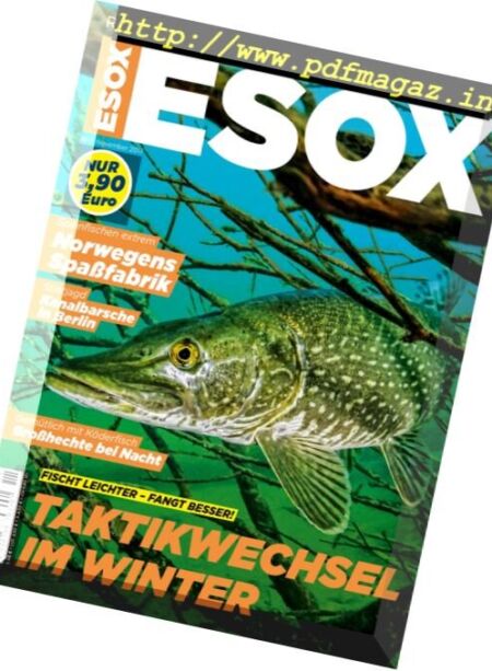 Esox – November 2017 Cover
