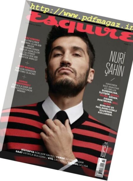 Esquire Turkey – Kasim 2017 Cover