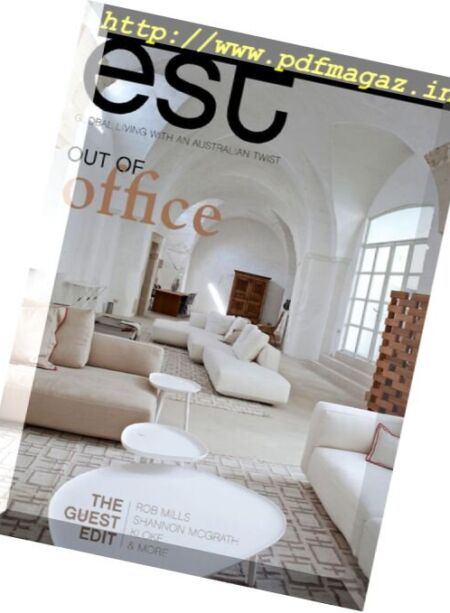 Est Magazine – Issue 27, 2017 Cover