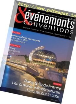 Evenements & Conventions – 17 novembre 2017