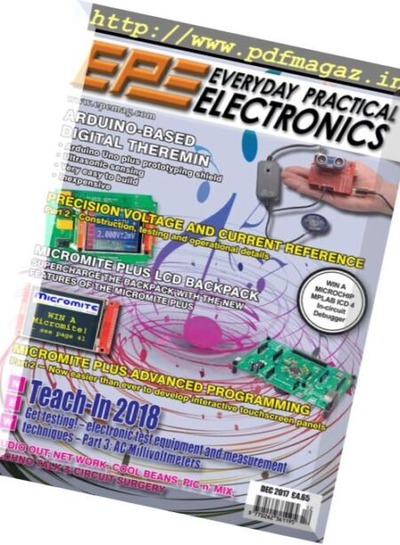 Everyday Practical Electronics – December 2017 Cover