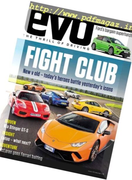 evo UK – January 2018 Cover