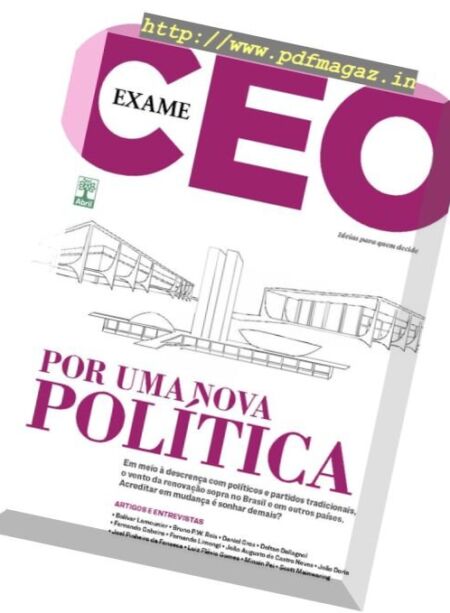 Exame Ceo Brazil – Novembro 2017 Cover