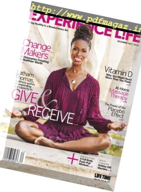 Experience Life – December 2017 Cover