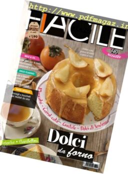 Facile Cucina – Novembre 2017
