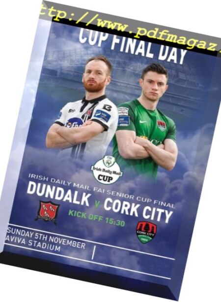 FAI Republic of Ireland Football – 5 November 2017 Cover