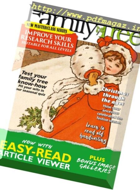 Family Tree UK – Christmas 2017 Cover