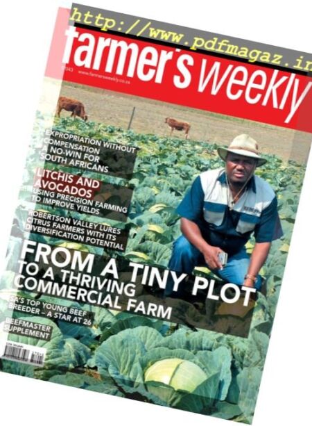 Farmer’s Weekly – 10 November 2017 Cover
