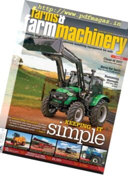 Farms and Farm Machinery – November 2017