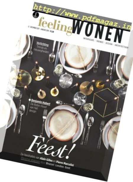Feeling Wonen – december 2017 Cover