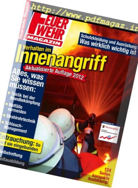 Feuerwehr – Sonderheft Innenangriff 2012 Cover