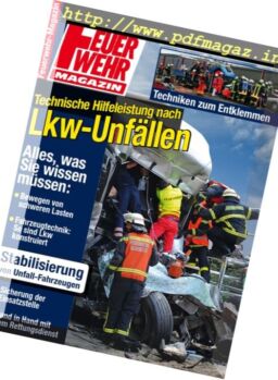 Feuerwehr – Sonderheft Lkw-Unfalle 2012