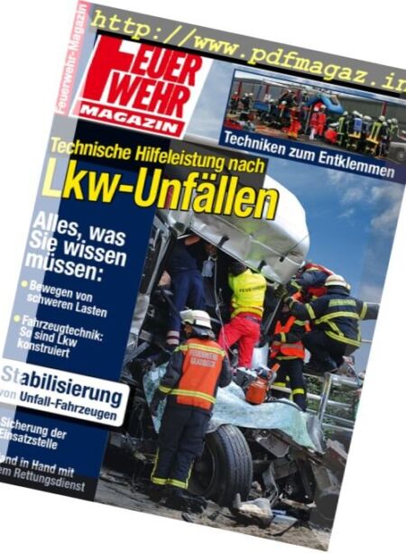 Feuerwehr – Sonderheft Lkw-Unfalle 2012 Cover