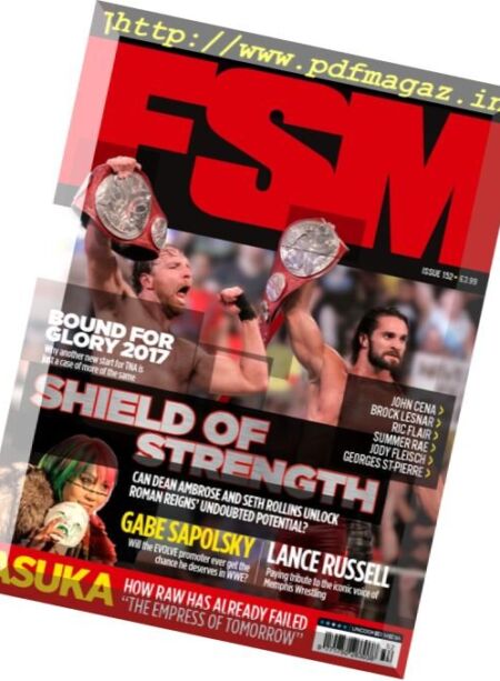 Fighting Spirit Magazine – December 2017 Cover