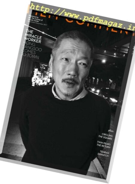 Film Comment – November 2017 Cover