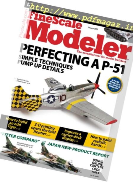 FineScale Modeler – January 2018 Cover