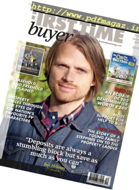 First Time Buyer – December 2017 – January 2018 Cover