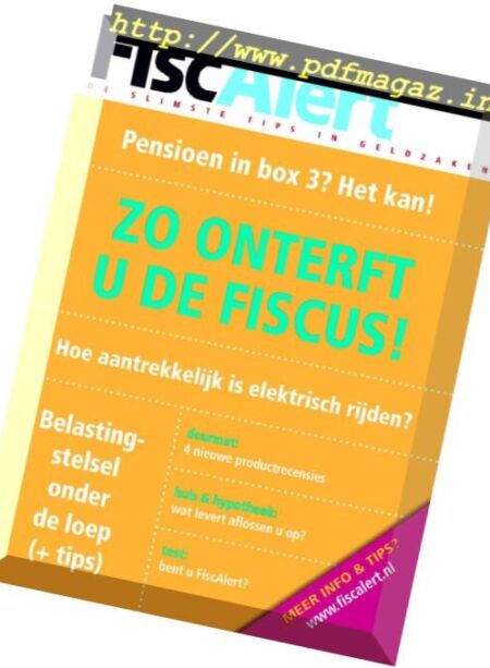 FiscAlert – September 2017 Cover