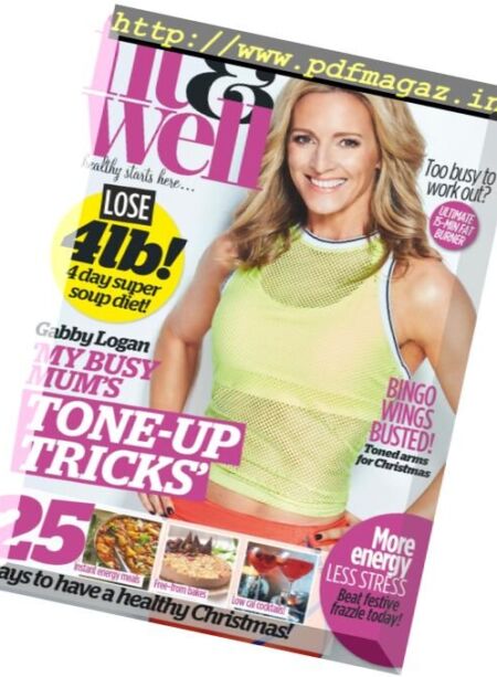 Fit & Well – December 2017 Cover