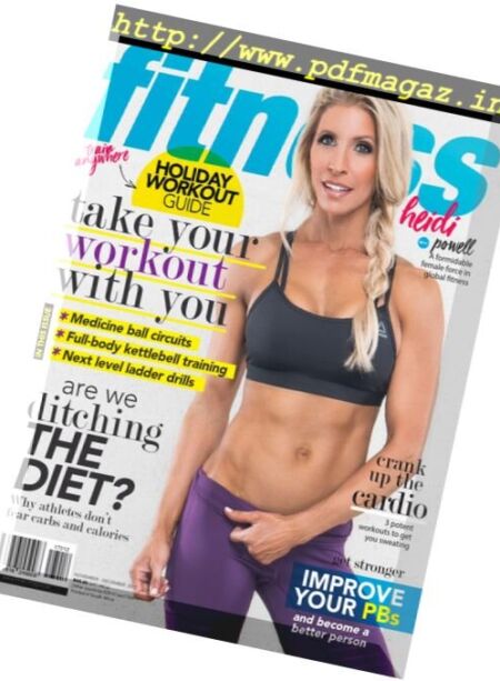 Fitness SA – November 2017 Cover