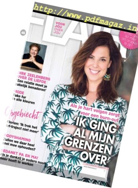 Flair Netherlands – 8 november 2017 Cover