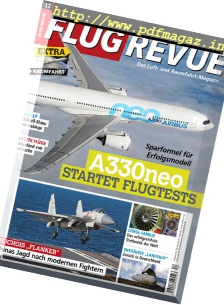 Flugrevue – Dezember 2017 Cover