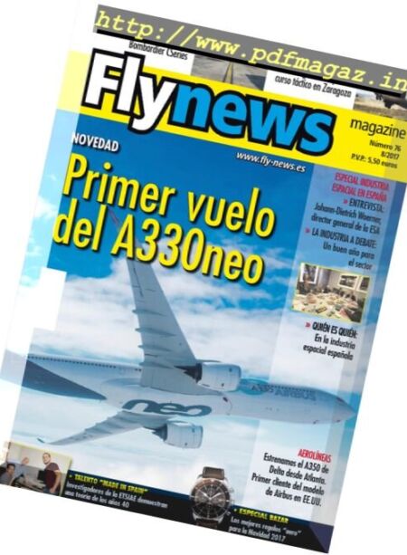 Fly News Magazine – noviembre 2017 Cover