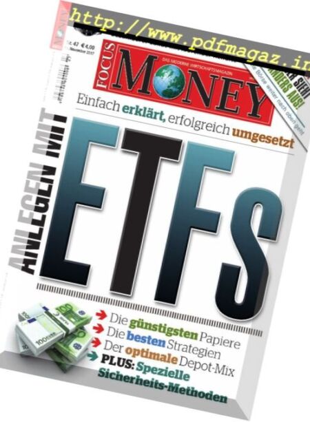 Focus Money – 15. November 2017 Cover
