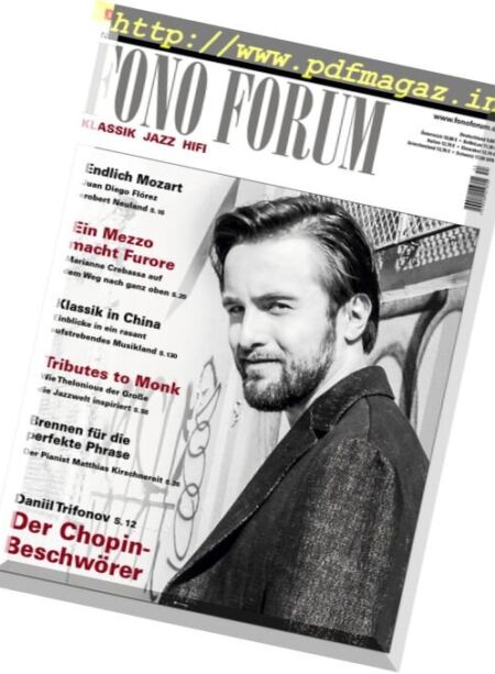 Fono Forum – November 2017 Cover